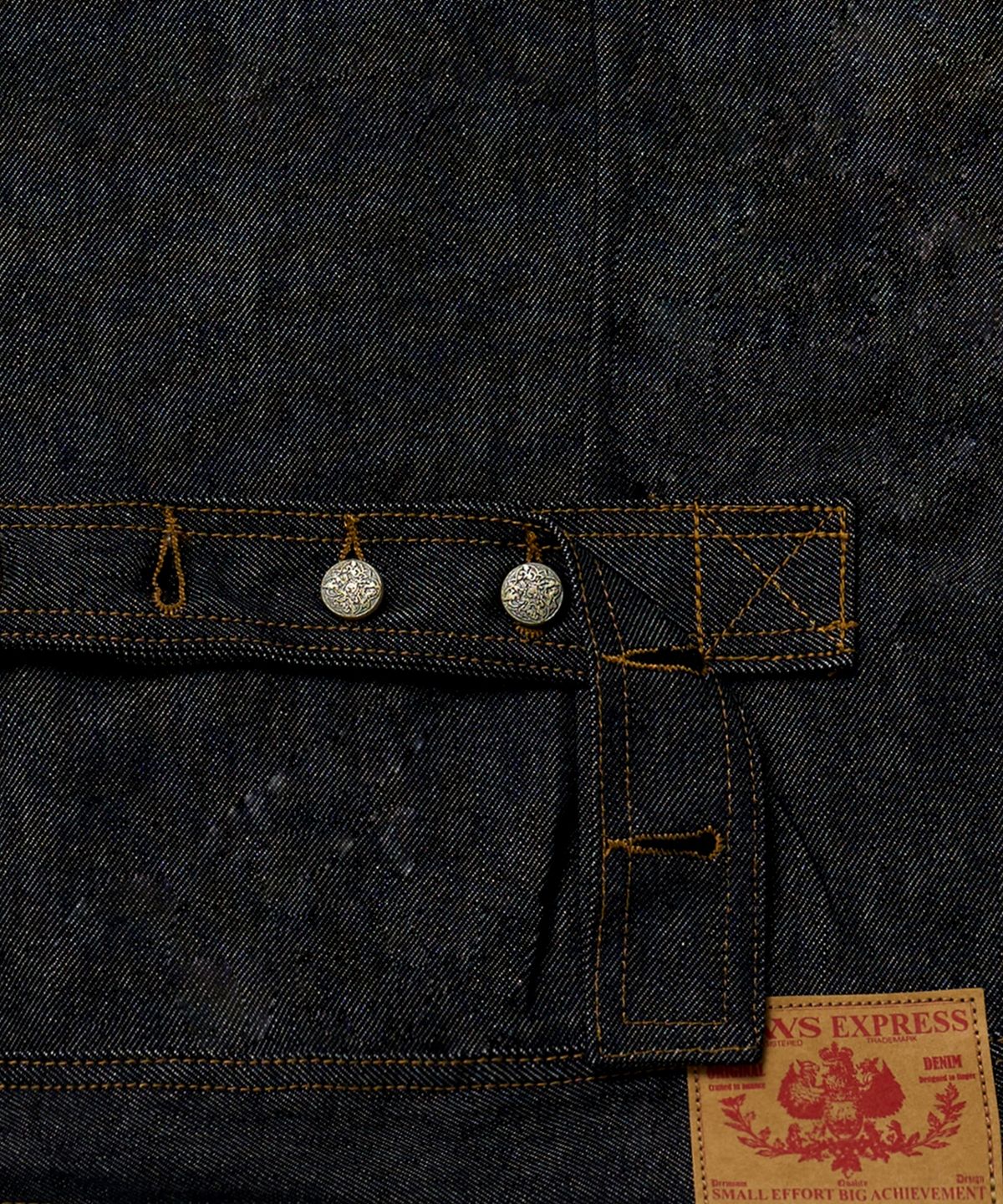 아이돈워너셀(IDWS) Bolly Raw Denim Jacket Indigo
