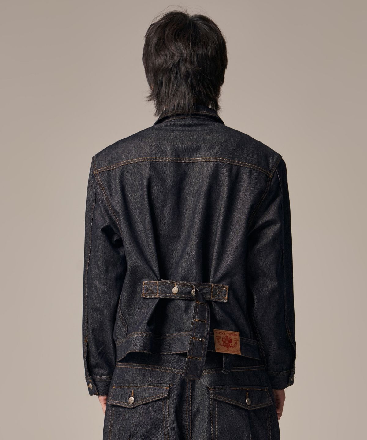 아이돈워너셀(IDWS) Bolly Raw Denim Jacket Indigo