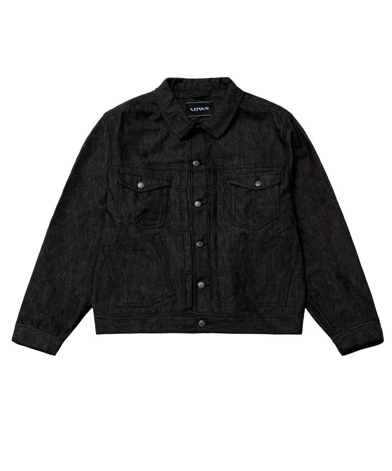 Bolly Raw Denim Jacket Black