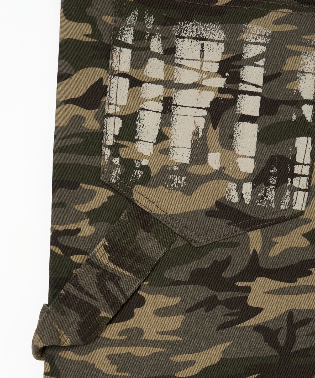 아이돈워너셀(IDWS) Oblique Print Pants Light Multi
