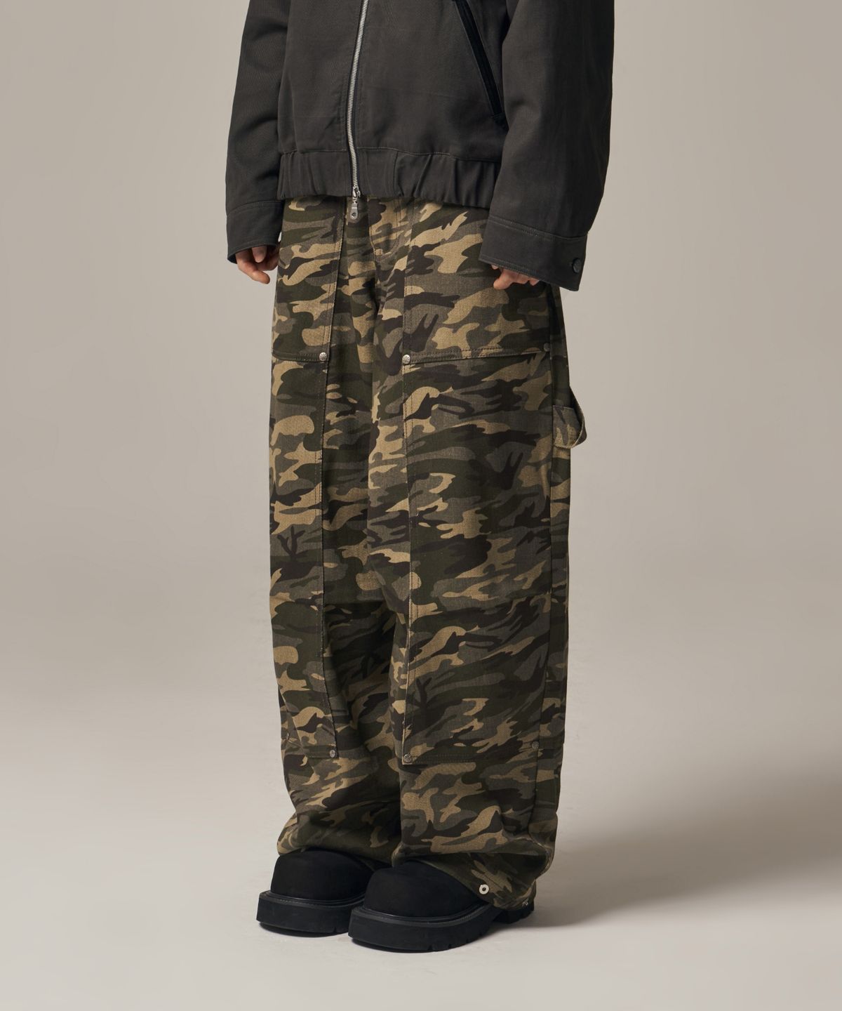 아이돈워너셀(IDWS) Oblique Print Pants Light Multi
