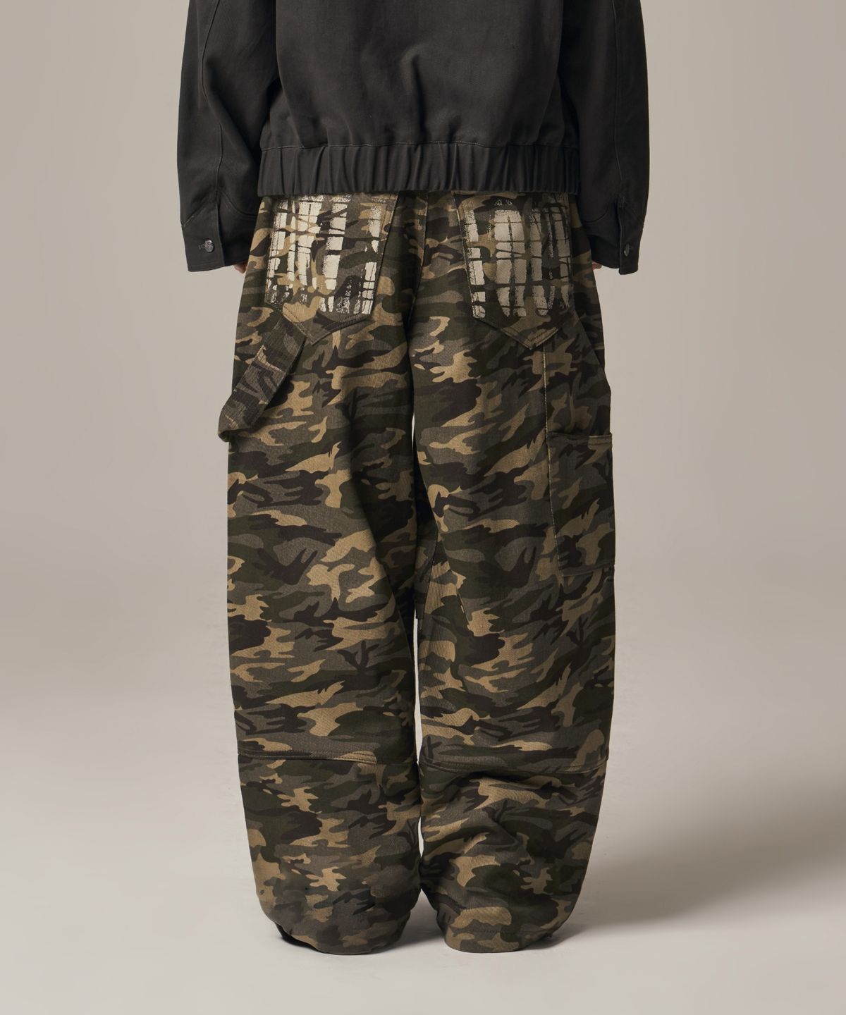 아이돈워너셀(IDWS) Oblique Print Pants Light Multi