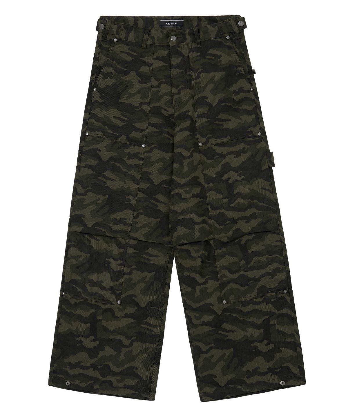 아이돈워너셀(IDWS) Oblique Print Pants Dark Multi
