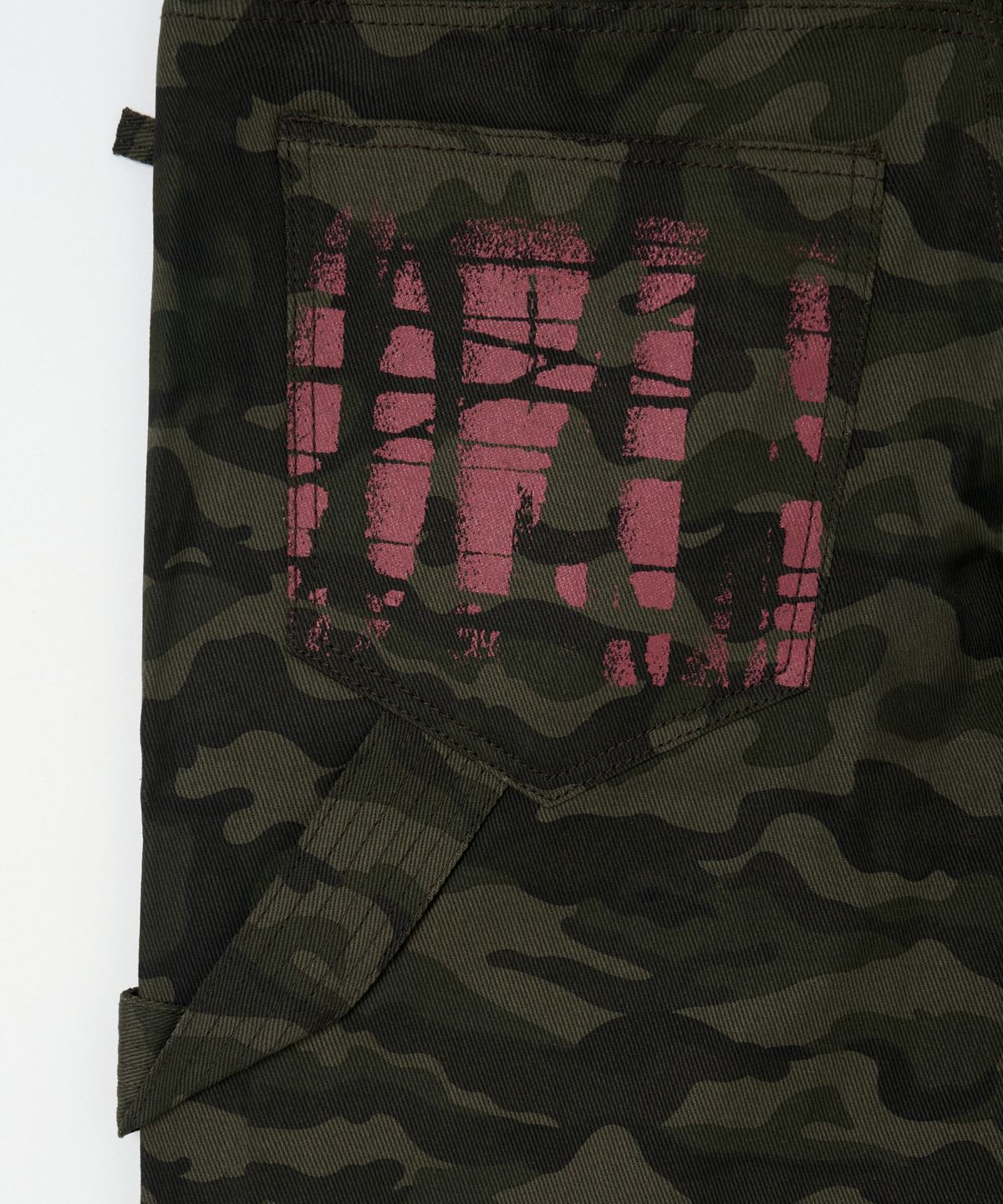 아이돈워너셀(IDWS) Oblique Print Pants Dark Multi