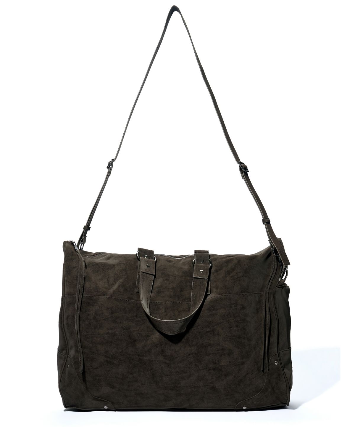 아이돈워너셀(IDWS) Mega Coil Boston Bag Brown