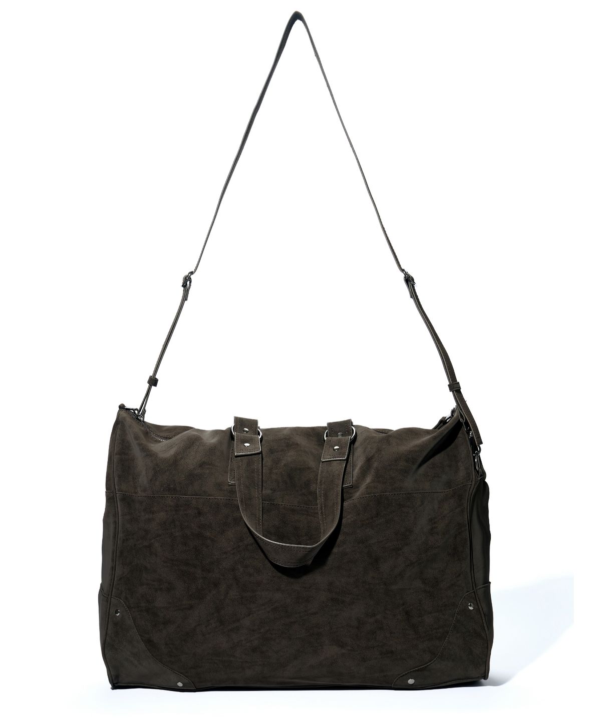 아이돈워너셀(IDWS) Mega Coil Boston Bag Brown