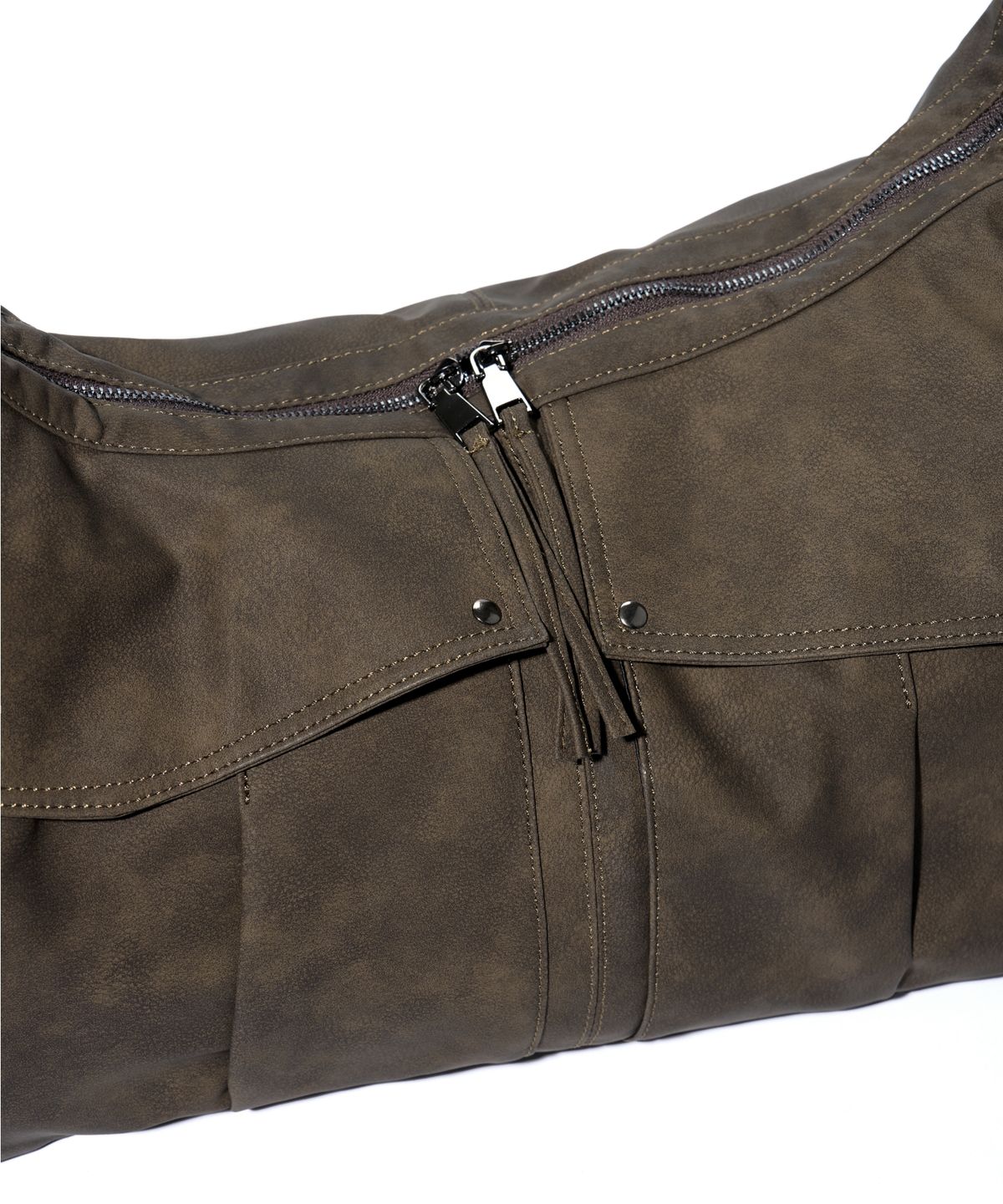 아이돈워너셀(IDWS) Mega Loop Hobo Bag Brown