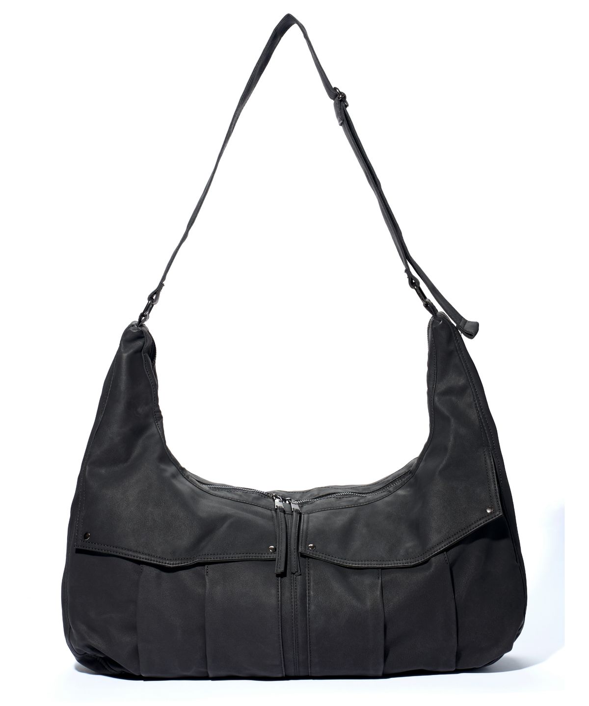 아이돈워너셀(IDWS) Mega Loop Hobo Bag Black