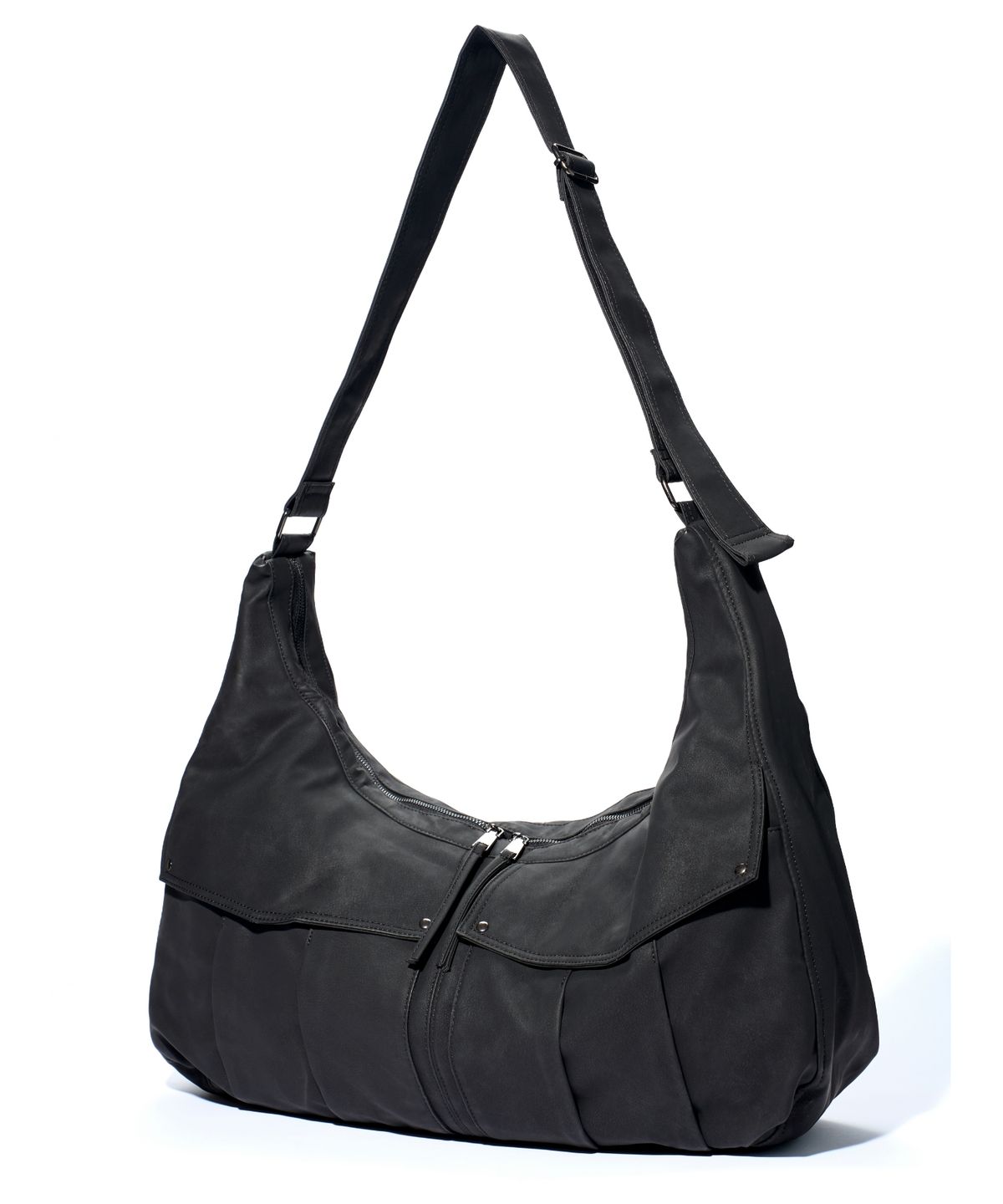 아이돈워너셀(IDWS) Mega Loop Hobo Bag Black
