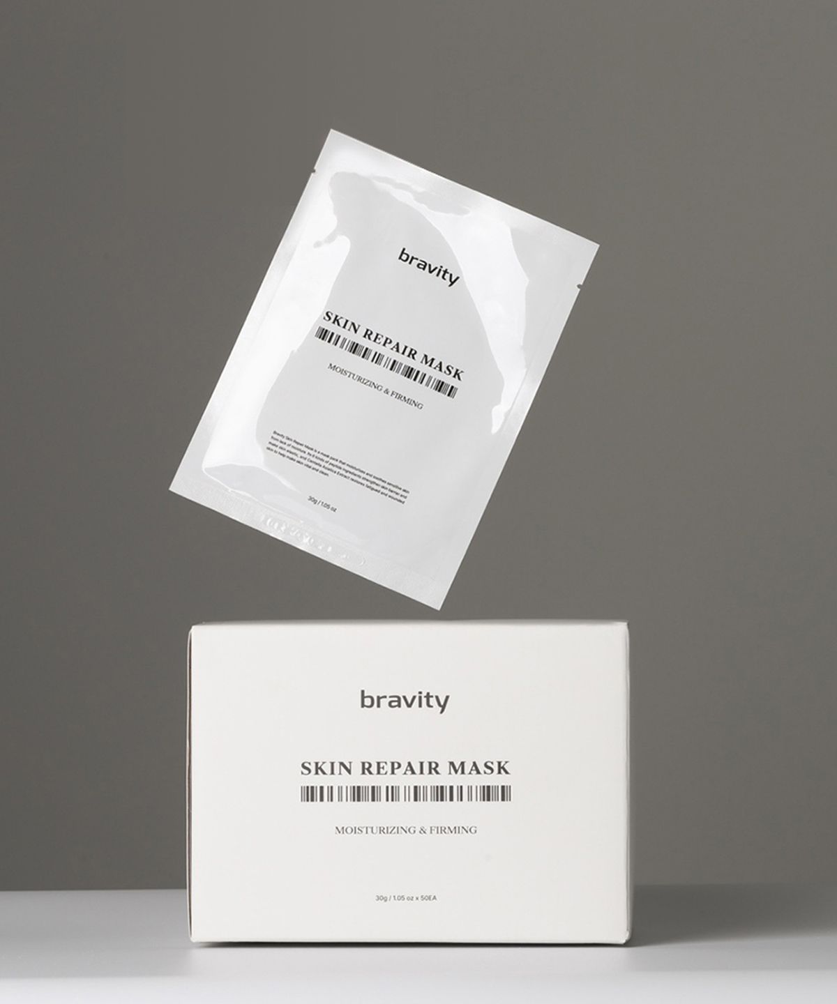 브래비티(BRAVITY) 스킨 리페어 마스크팩 50매