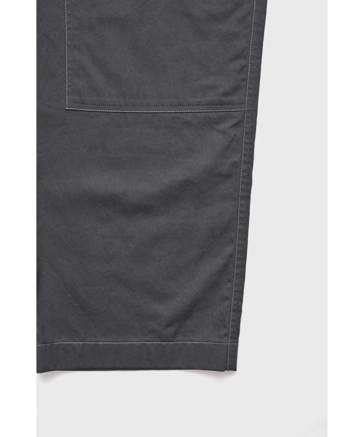 유스(YOUTH) Belted Work Pants - Charcoal Grey