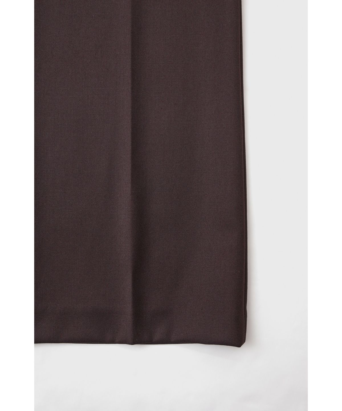 유스(YOUTH) Flared Wool Trousers - Brown