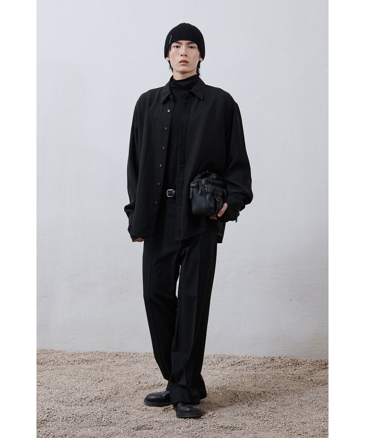 유스(YOUTH) Waist line Trousers - Black