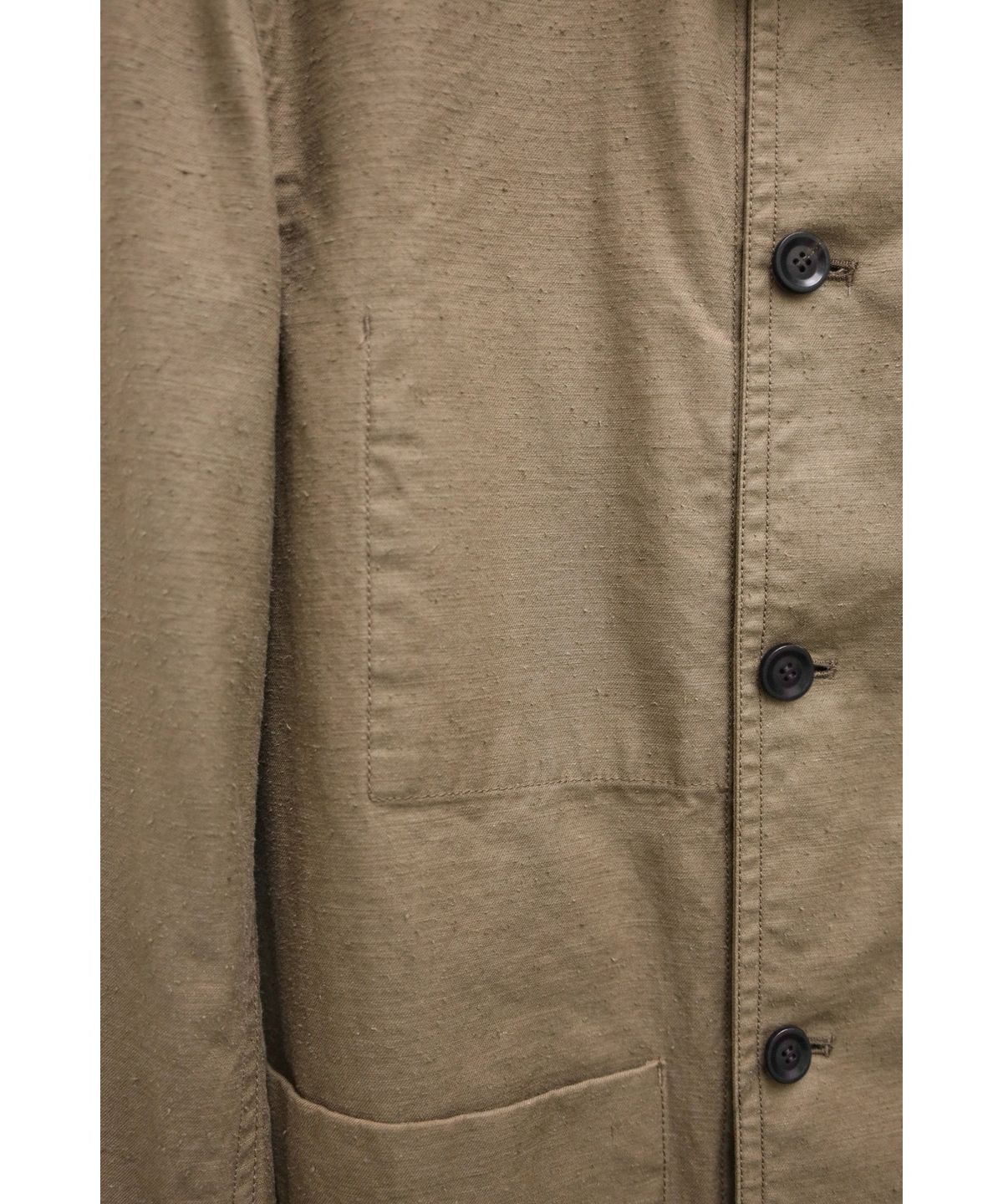 유스(YOUTH) Double Breasted French Work Jacket - Moss
