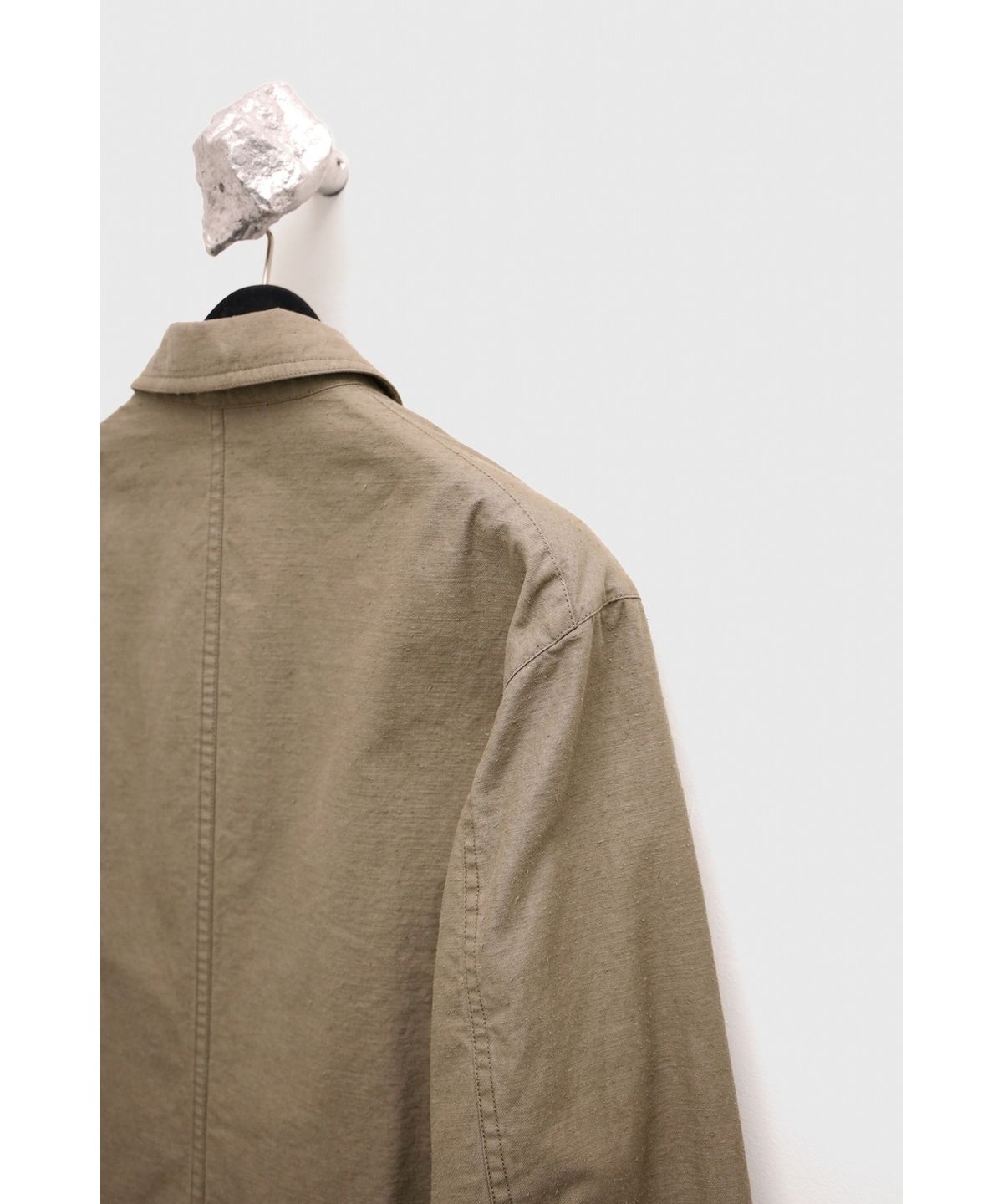 유스(YOUTH) Double Breasted French Work Jacket - Moss