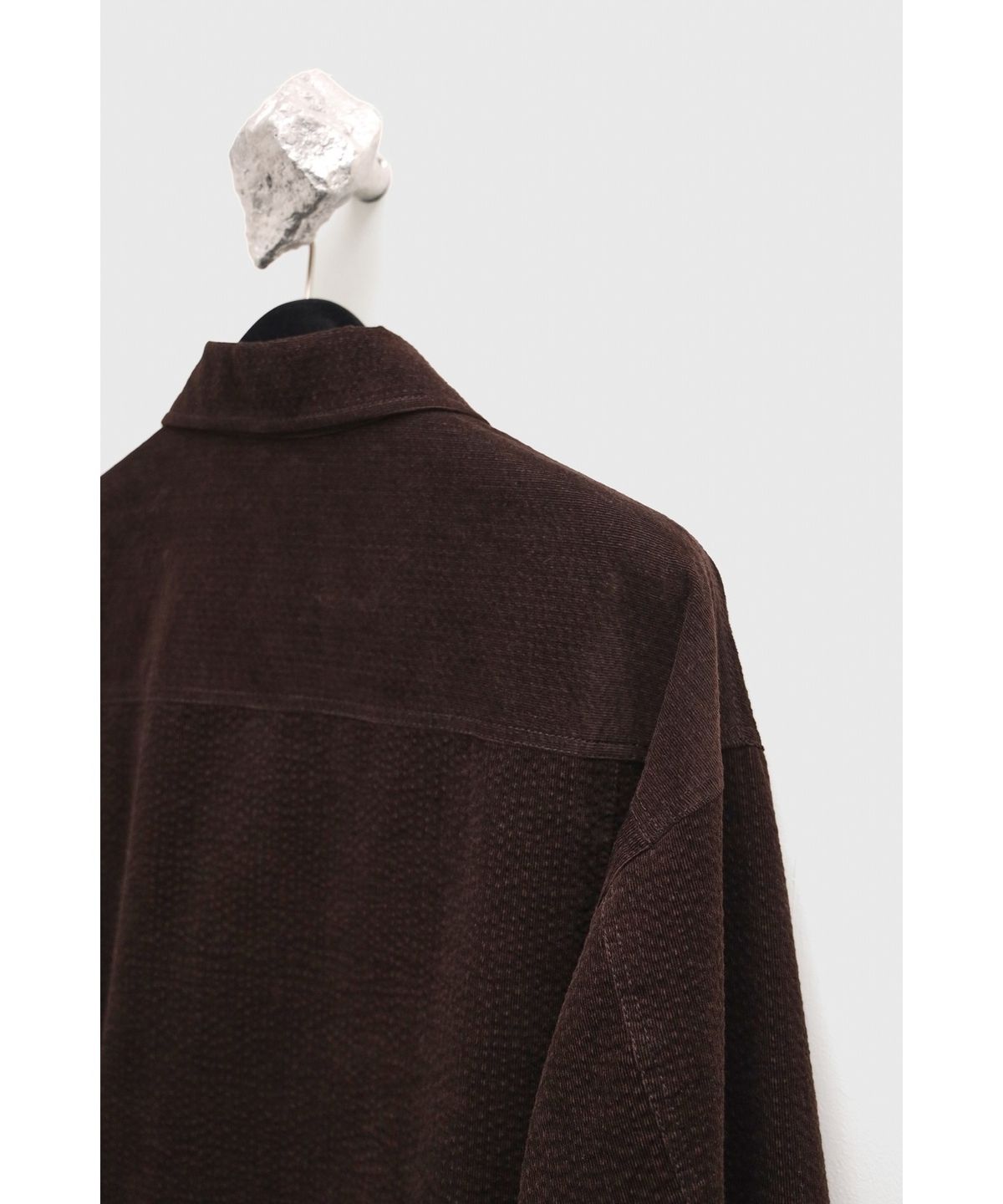 유스(YOUTH) Corduroy Textured Jacket - Brown