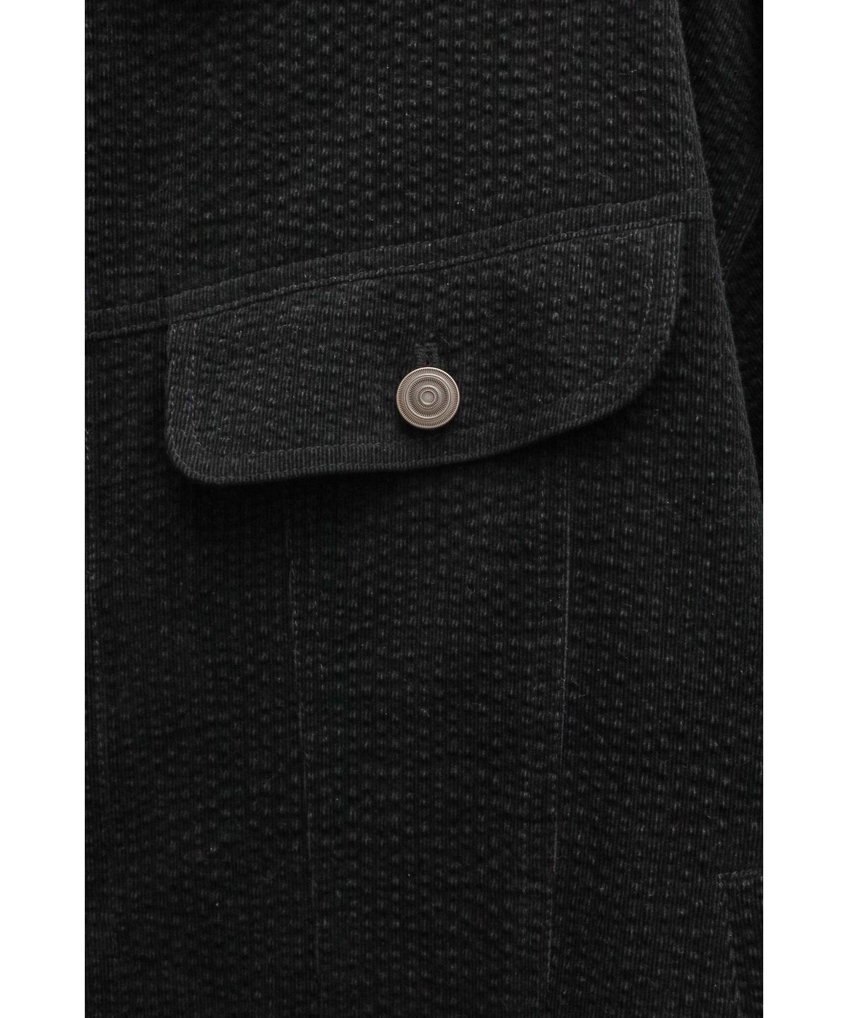 유스(YOUTH) Corduroy Textured Jacket - Black