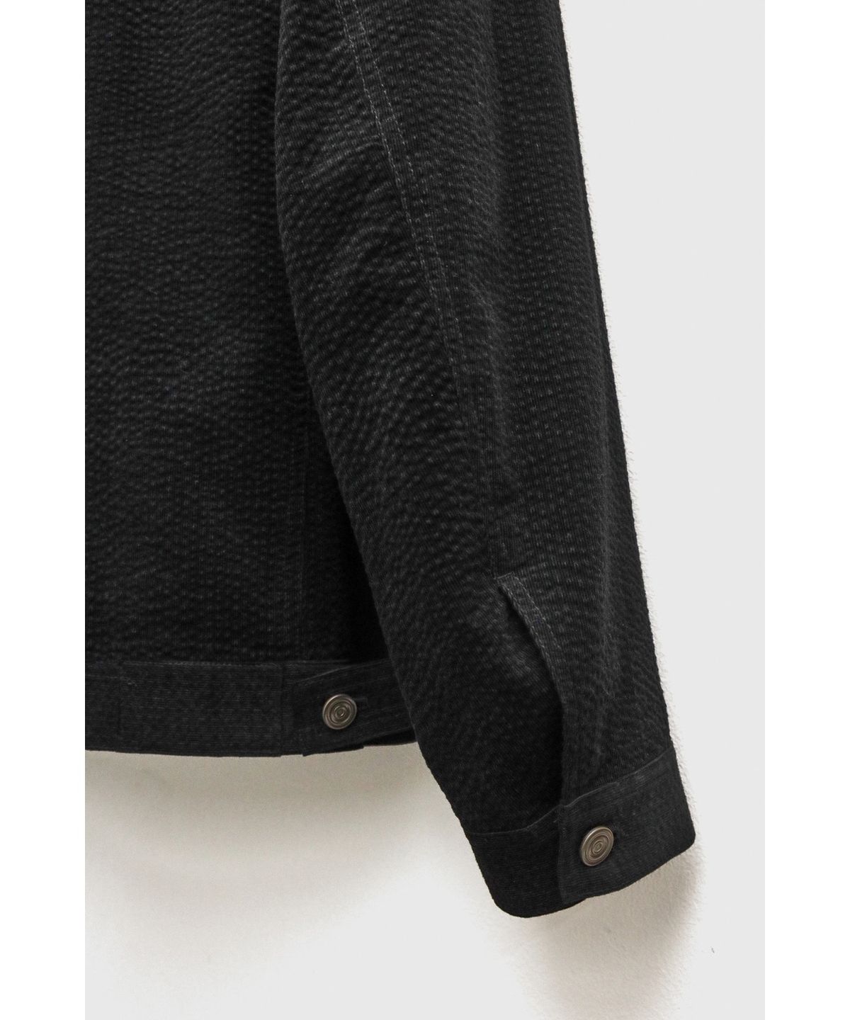 유스(YOUTH) Corduroy Textured Jacket - Black