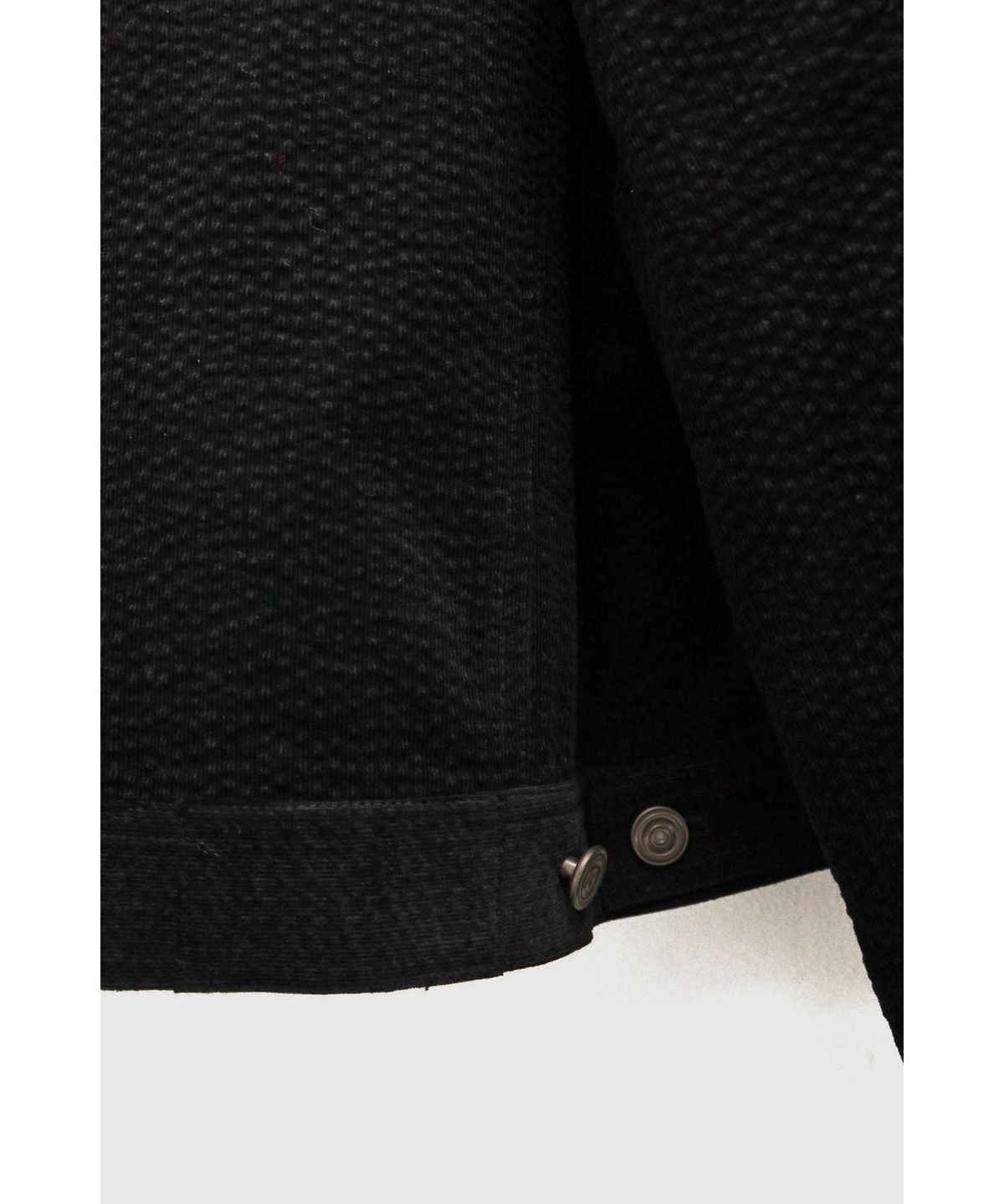 유스(YOUTH) Corduroy Textured Jacket - Black