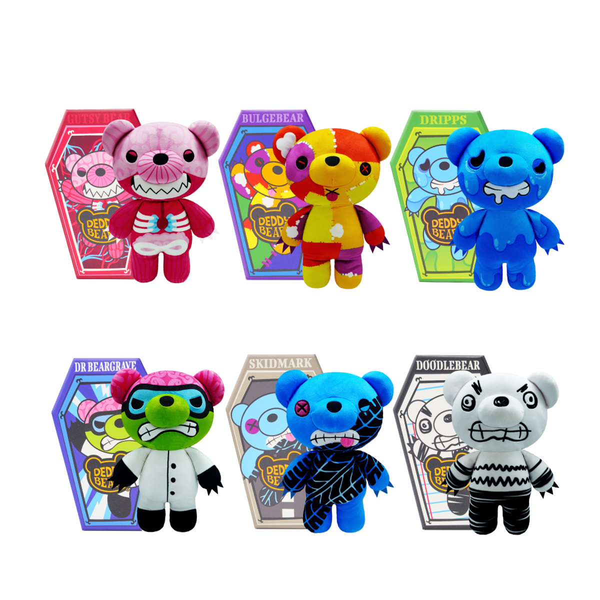 데디베어(DEDDY BEARS) 데디베어 시리즈 3 인형(S) 닥터 그레이브 스몰 코핀