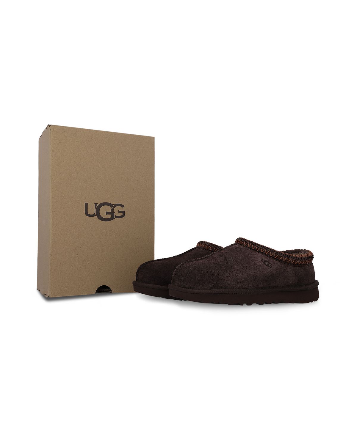 어그(UGG) [WOMEN] 시그니처 스웨이드 타스만 슬리퍼 (타스만 II) - 번트 시더 / 1174470-BCDR