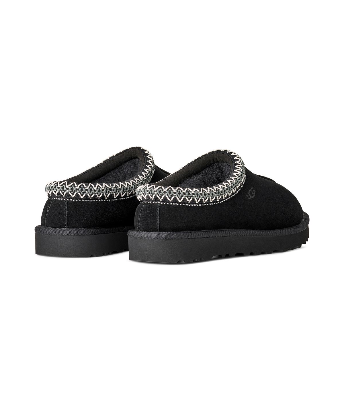 어그(UGG) [WOMEN] 시그니처 스웨이드 타스만 슬리퍼 (타스만 II) - 블랙 / 1174470-BLK