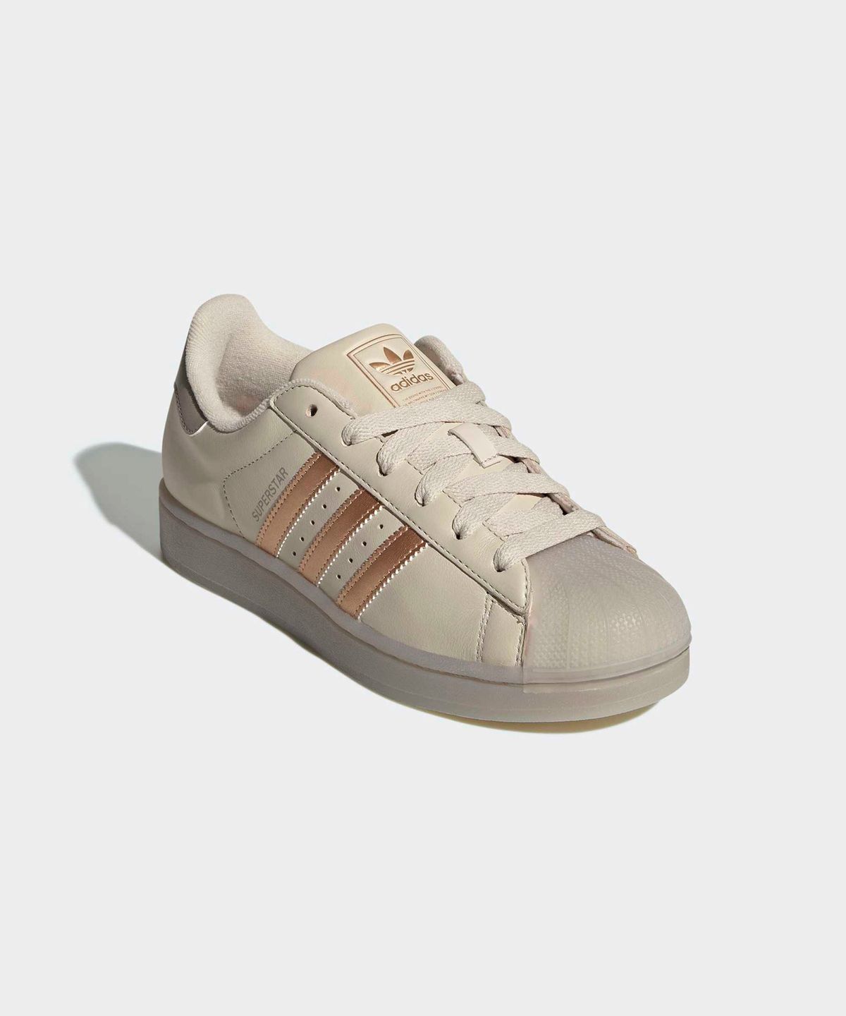 아디다스(ADIDAS) 슈퍼스타 II - 퍼티베이지:코퍼메탈릭 / JR7355