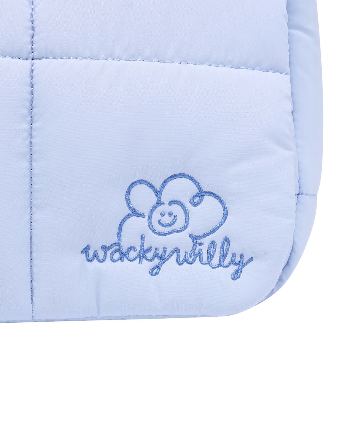 와키윌리(WACKY WILLY) 릴리 스몰 패딩백 스카이블루