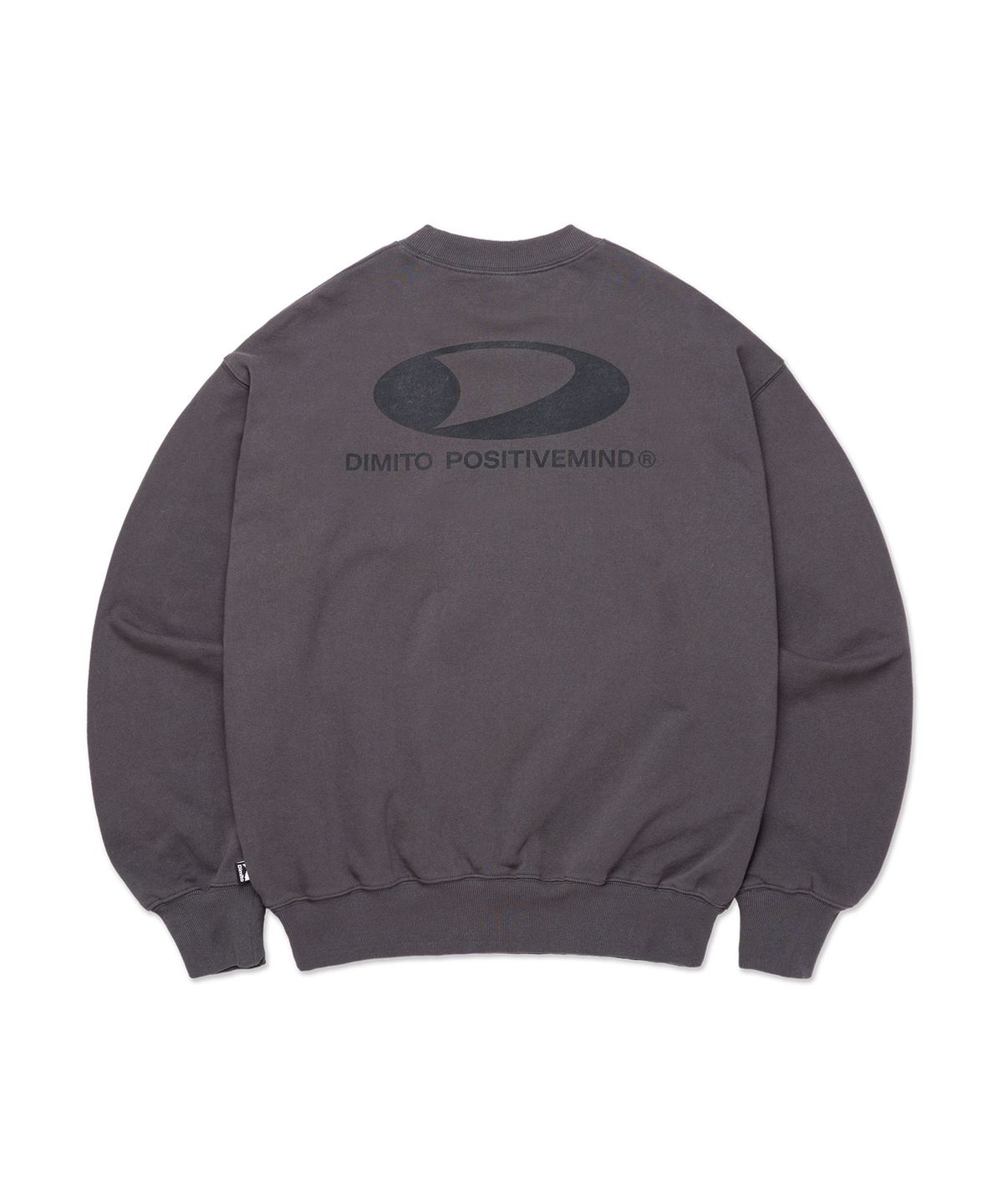 디미토(DIMITO) CIRCLE LOGO SWEATSHIRT CONCRETE