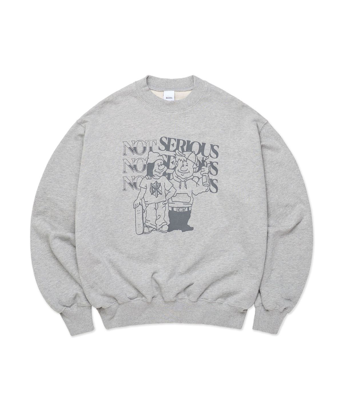 디미토(DIMITO) NSS SWEATSHIRT ASH