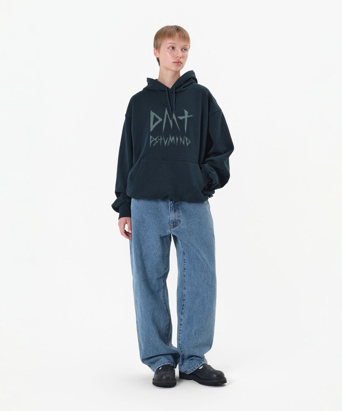 디미토(DIMITO) DMT TEAM HOODIE FROST GREEN