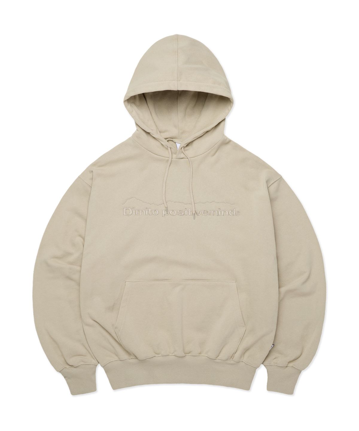 디미토(DIMITO) MT OG LOGO HOODIE SAND