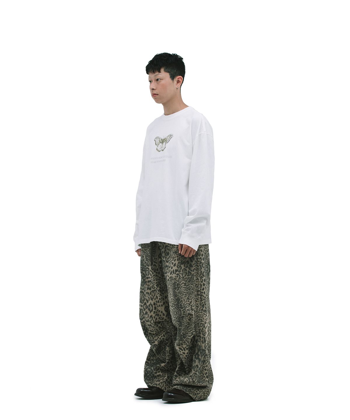 데프가먼츠(DEFGARMENTS) FLY DTP LONG SLEEVE  [WHITE]