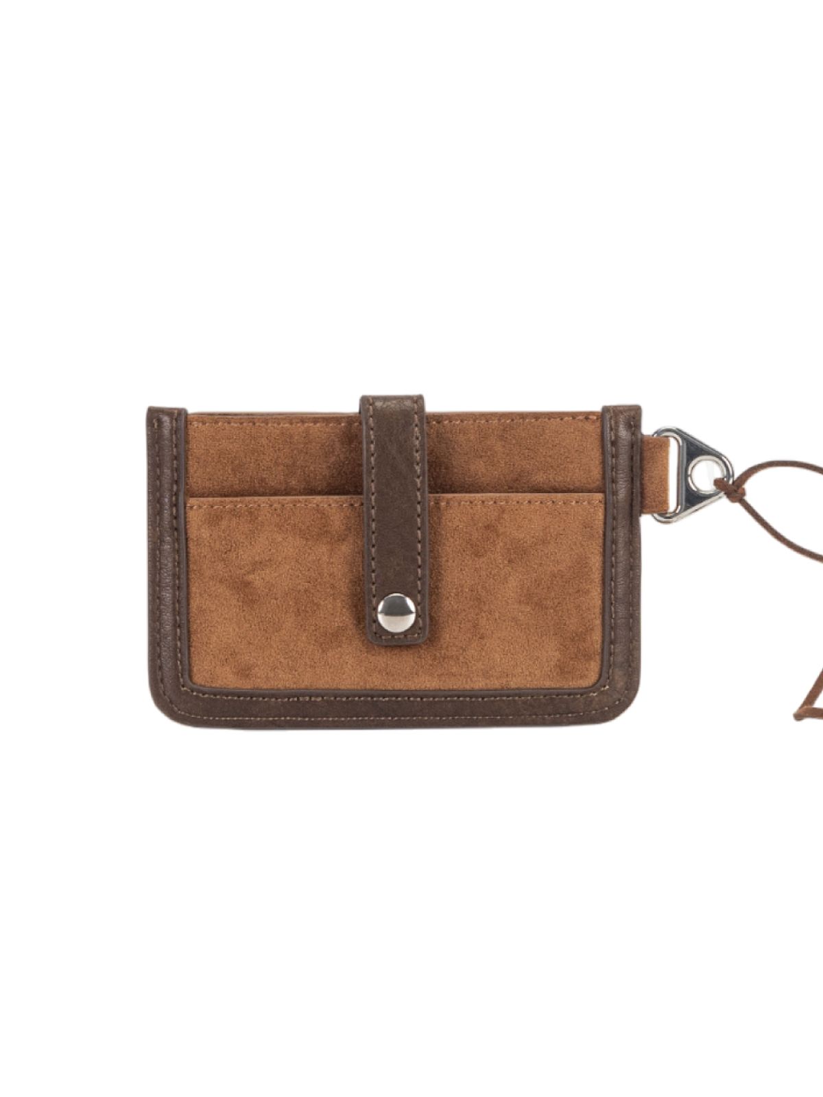 필인더블랭크(FILLINTHEBLANK) Cabinet Card Wallet (suede brown)