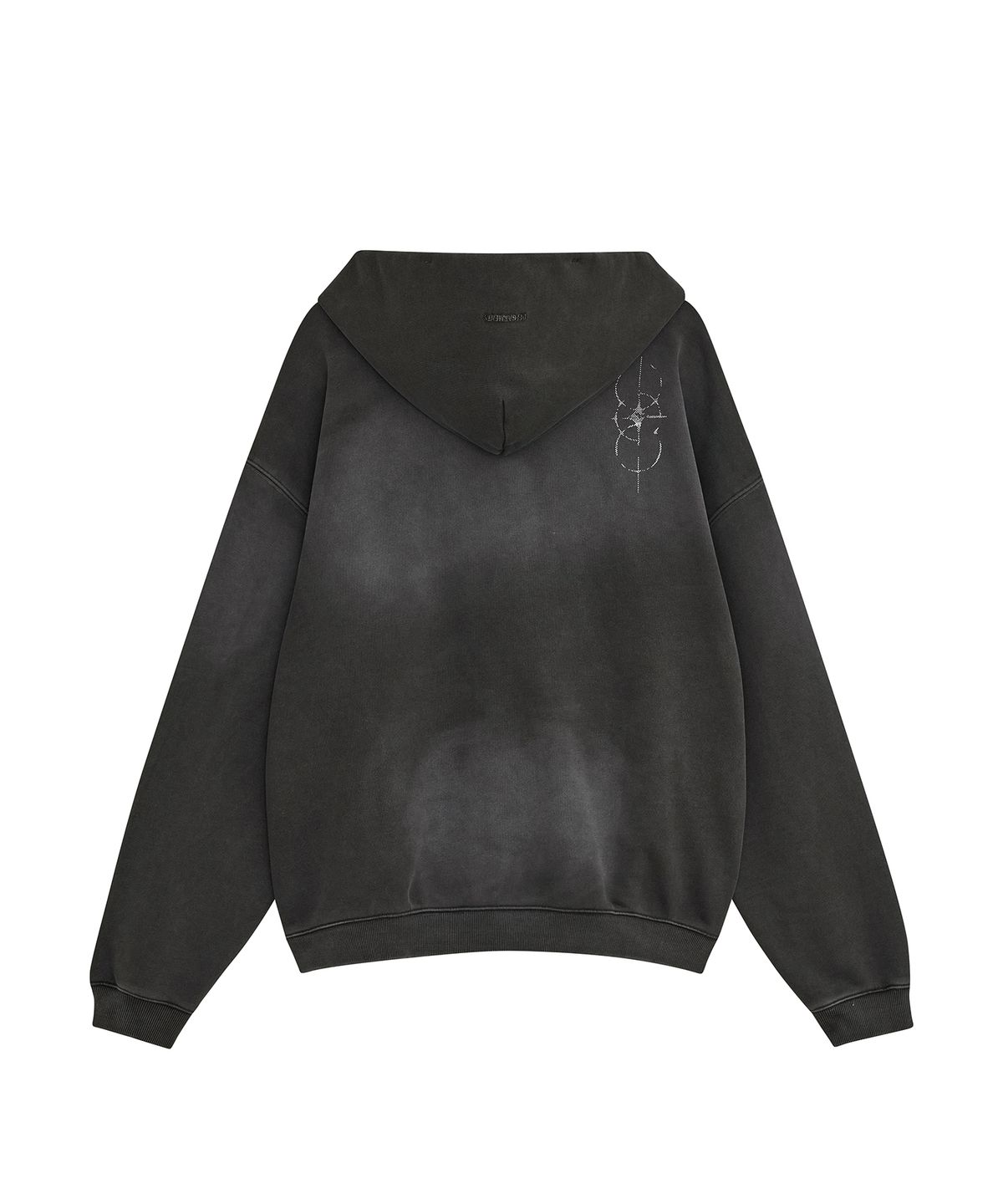 데프가먼츠(DEFGARMENTS) PIG BRUSHED HOOD ZIPUP [CHARCOAL]