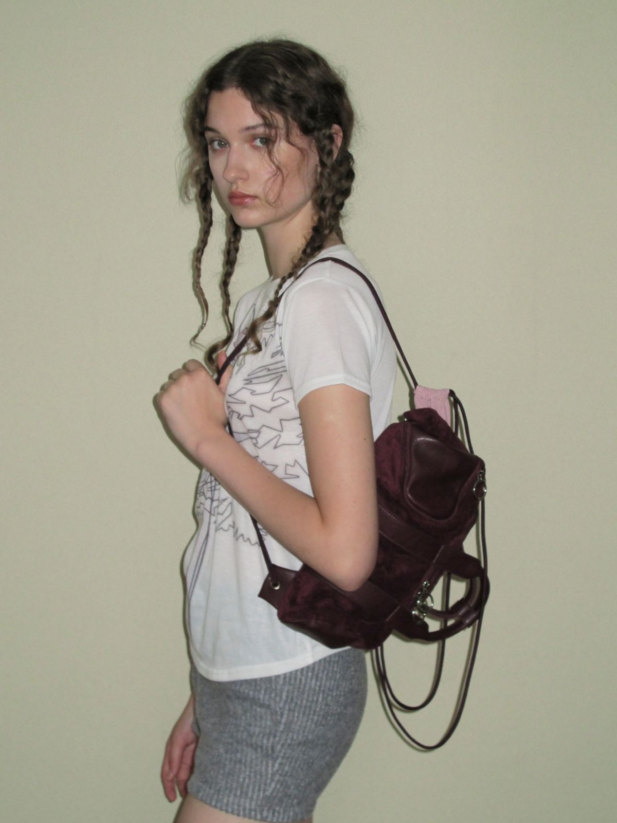 필인더블랭크(FILLINTHEBLANK) Gig 3-way Bag (burgundy)