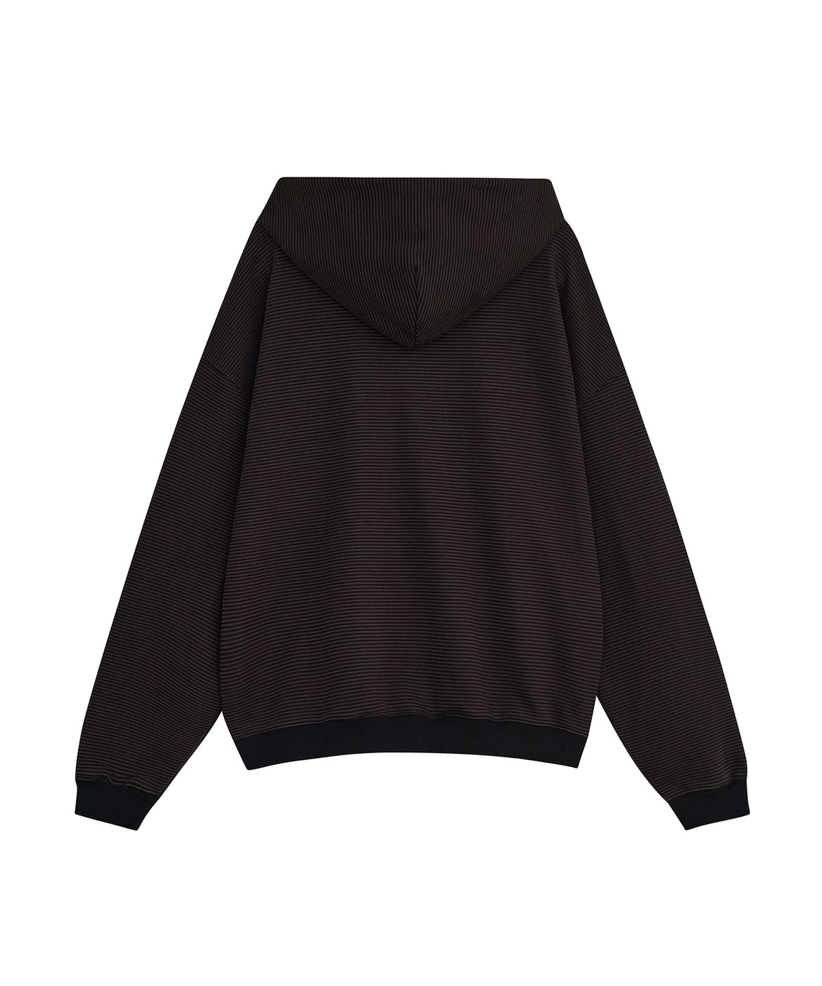데프가먼츠(DEFGARMENTS) STRIPE HOOD ZIP UP [BROWN]
