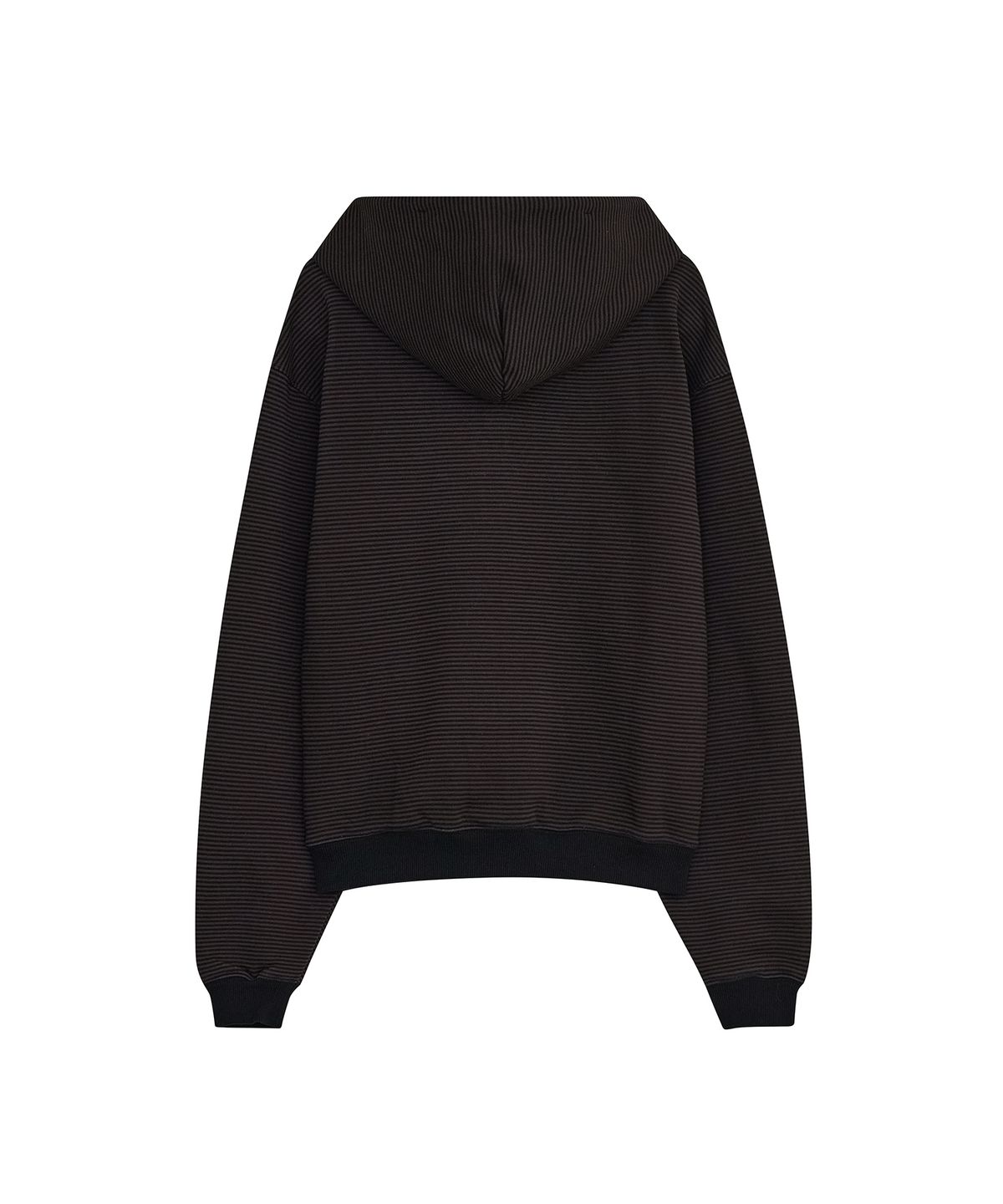데프가먼츠(DEFGARMENTS) STRIPE HOOD ZIP UP [BROWN]