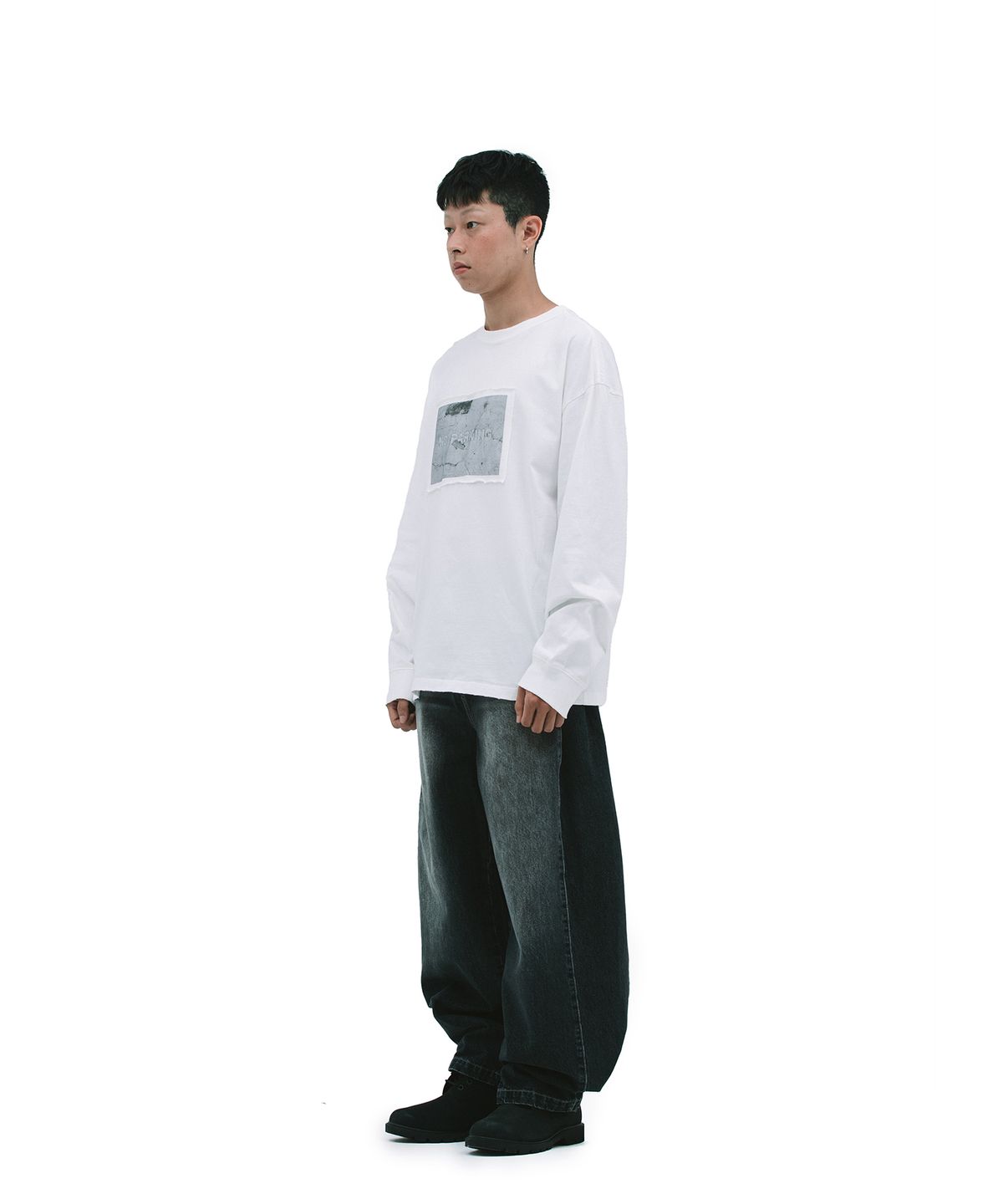 데프가먼츠(DEFGARMENTS) NO PARKING LONG SLEEVE [WHITE]