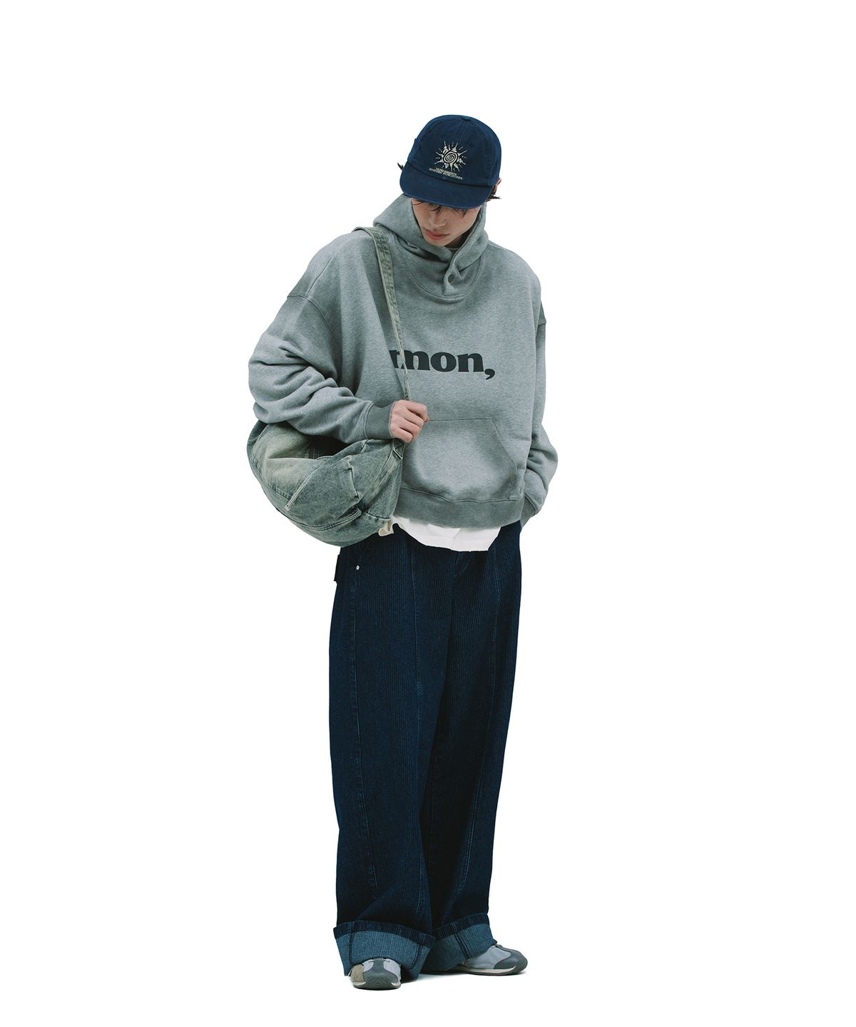 데프가먼츠(DEFGARMENTS) TEXTURE DENIM PANTS [INDIGO]