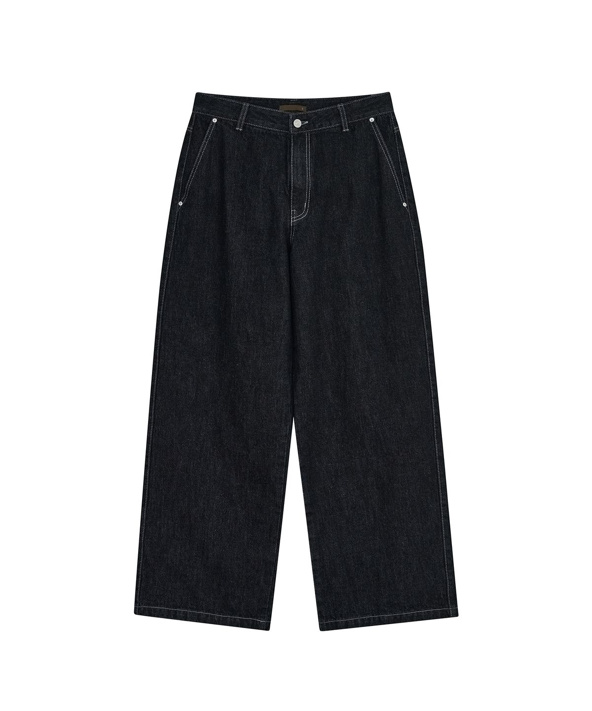 데프가먼츠(DEFGARMENTS) INDIGO BUCKLE PANTS [INDIGO]