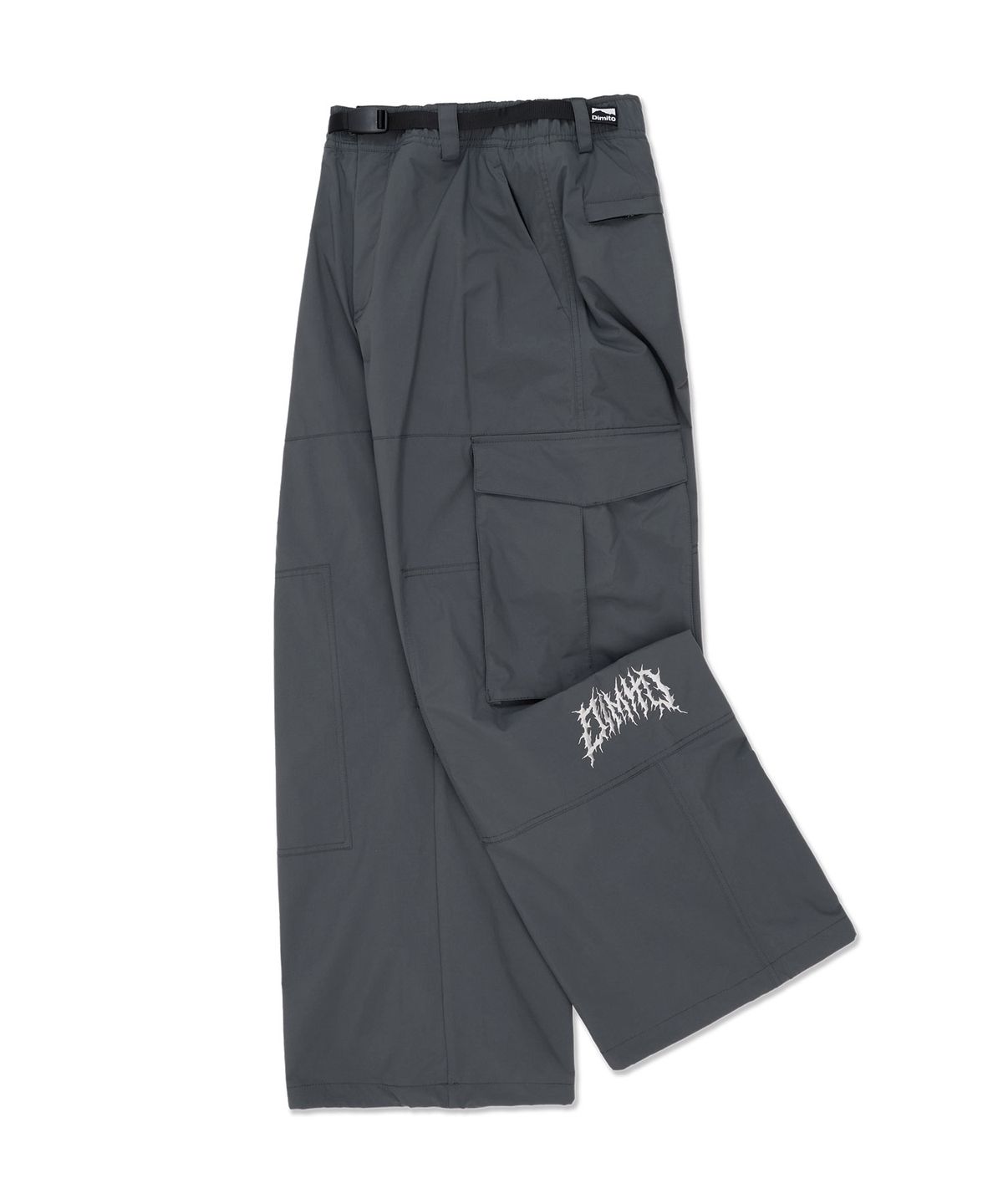 디미토(DIMITO) VOLT CARGO BIG PANTS (WIDE FIT LV.1) DARK SHADOW