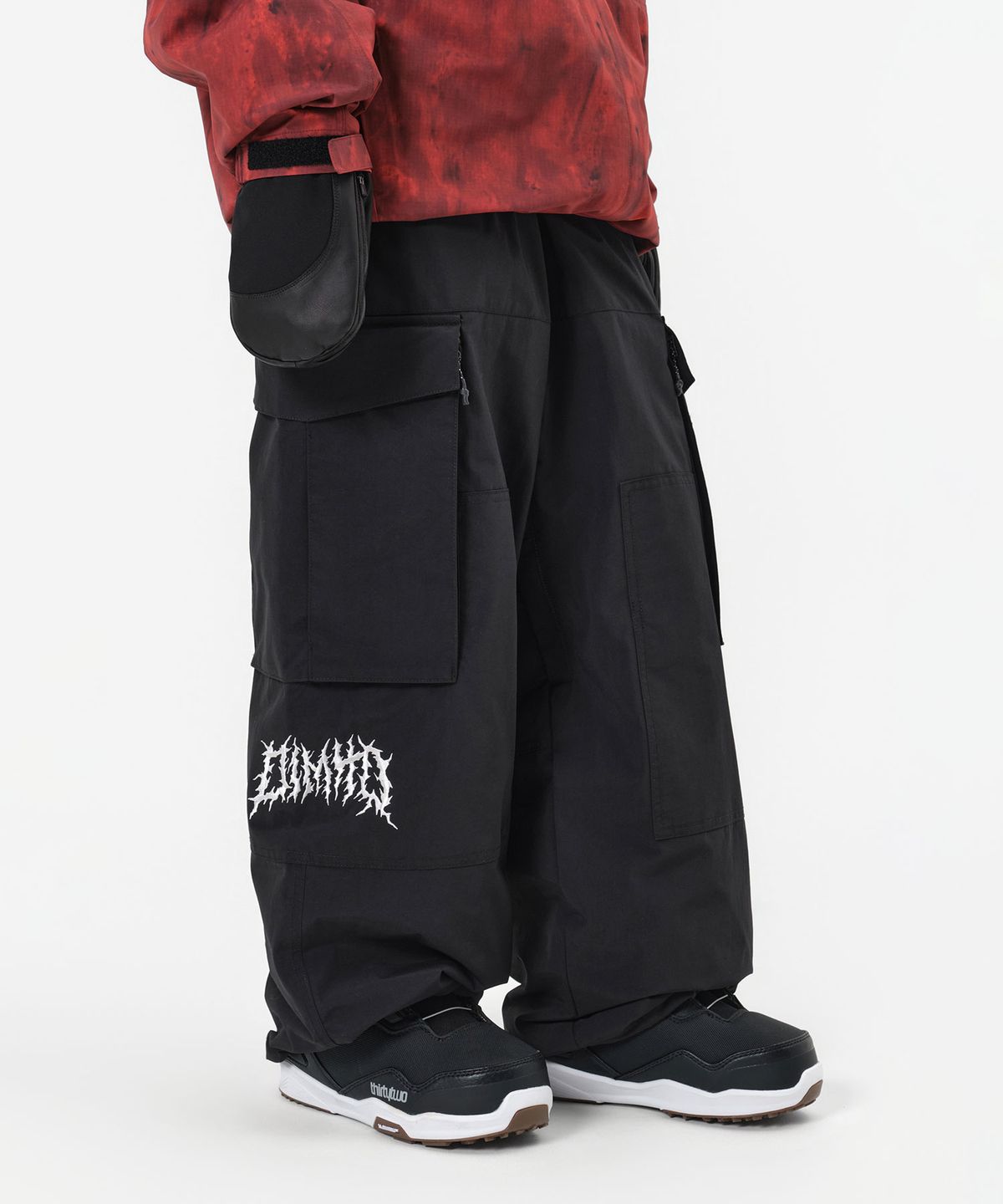 디미토(DIMITO) VOLT CARGO BIG PANTS (WIDE FIT LV.1) BLACK