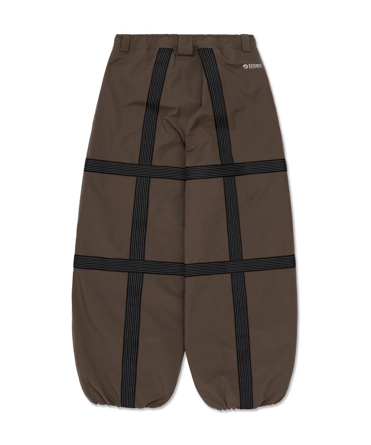 디미토(DIMITO) REFLECTIVE LINE BANDED PANTS (WIDE FIT LV.2) MUD