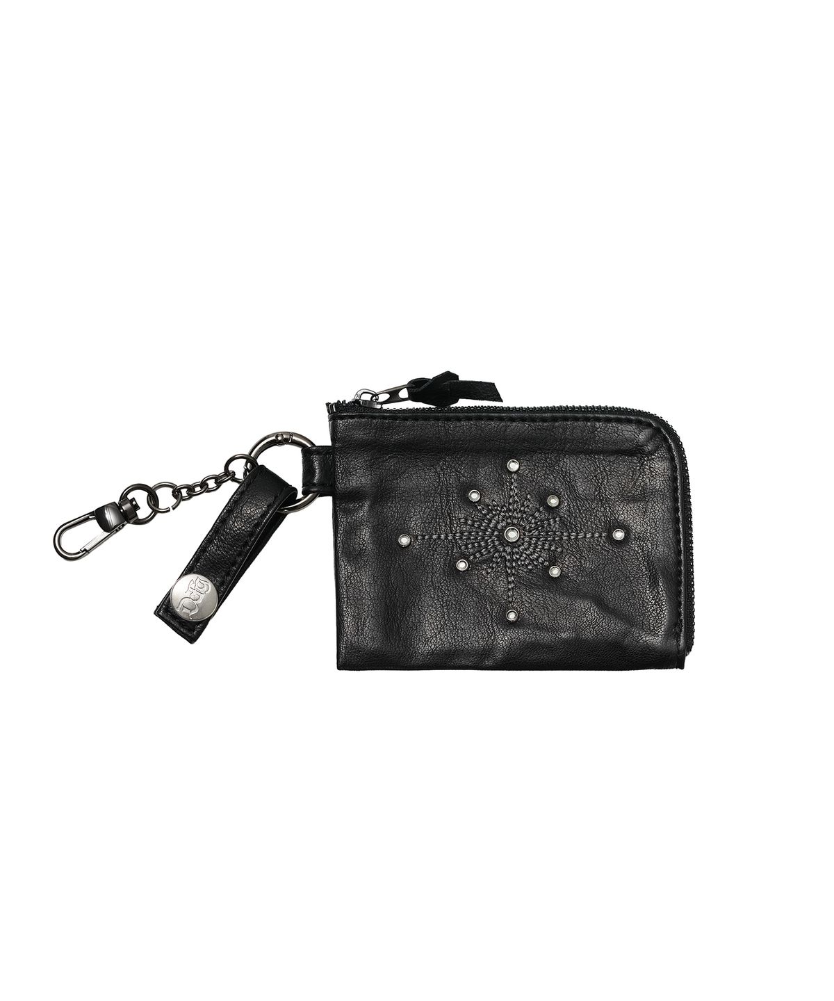 데프가먼츠(DEFGARMENTS) NEEDLE STONE WALLET [BLACK]