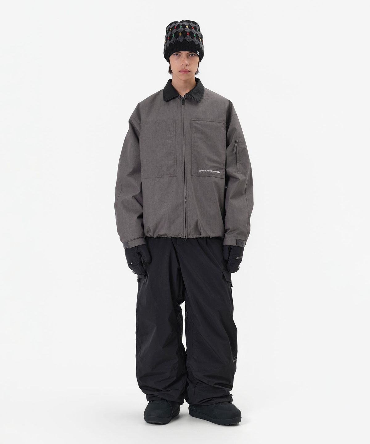 디미토(DIMITO) DETROIT JACKET FADE GREY