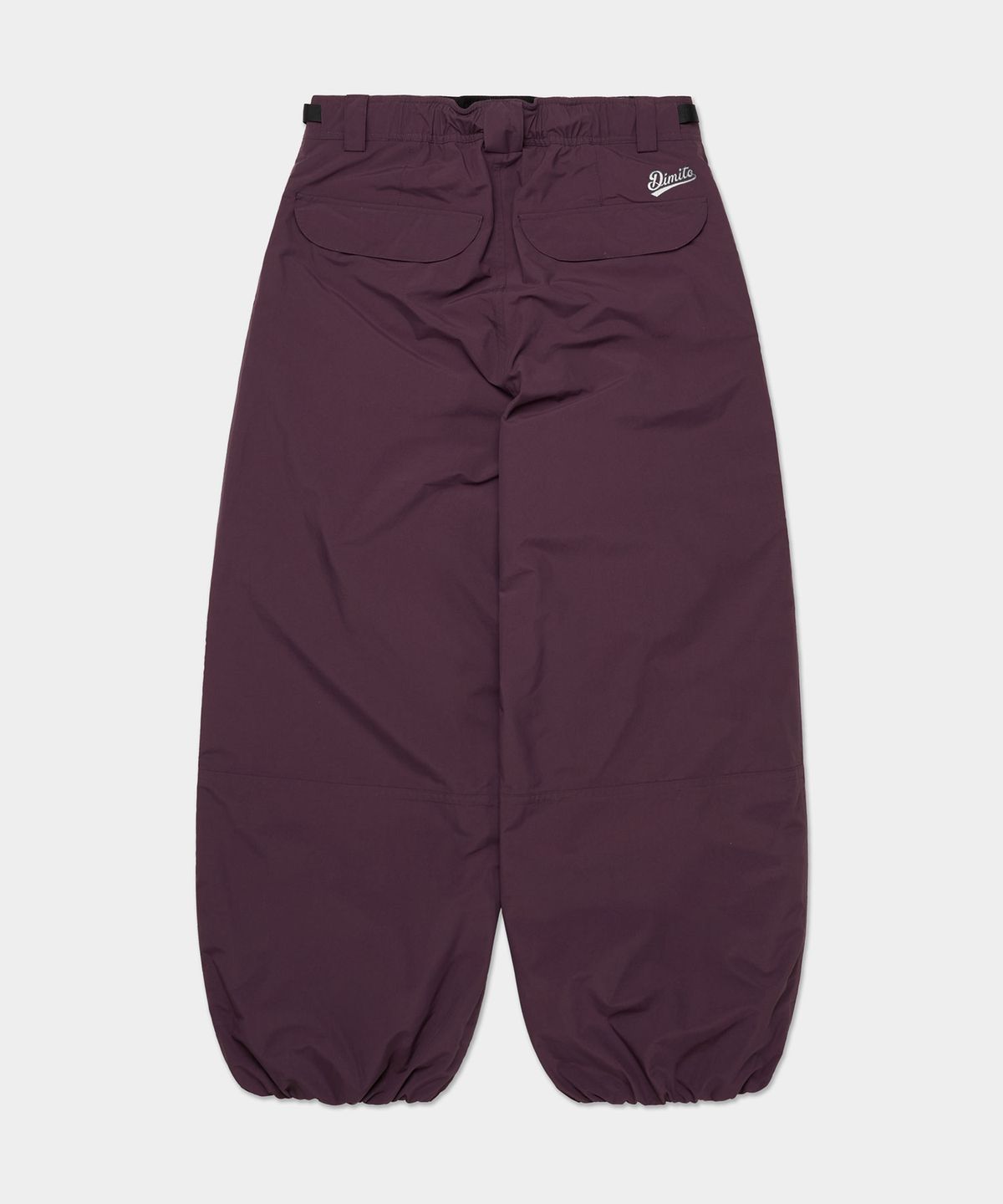 디미토(DIMITO) DECK WIDE BANDED PANTS (WIDE FIT LV.2) WINE