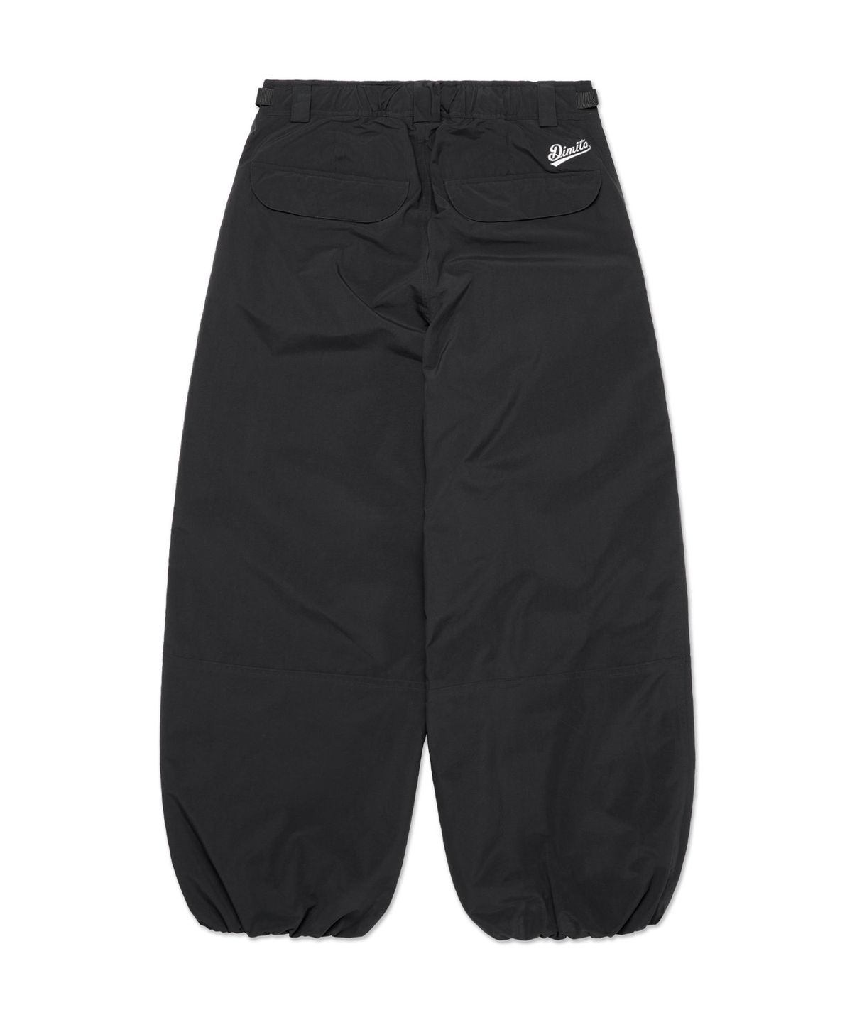 디미토(DIMITO) DECK WIDE BANDED PANTS (WIDE FIT LV.2) BLACK