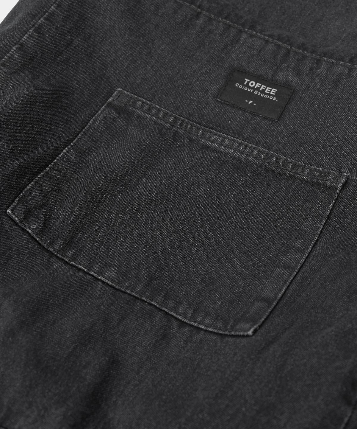 토피(TOFFEE) 2WAY 캔버스 백 (BLACK)