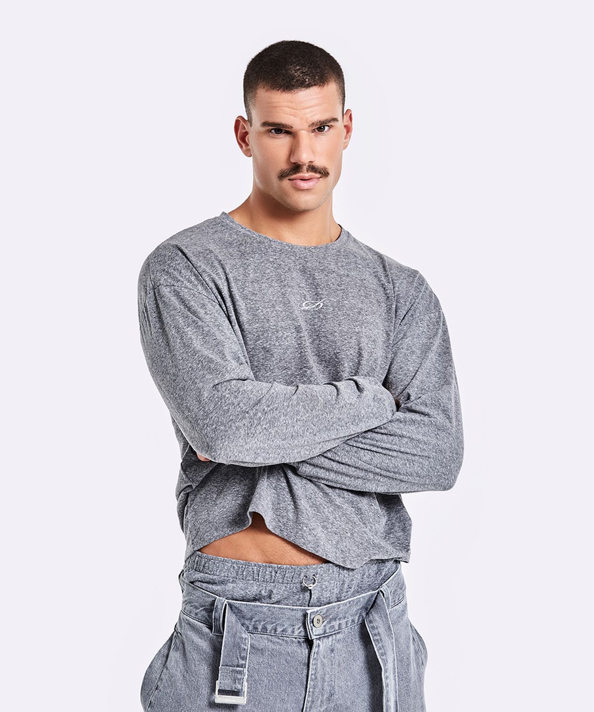 51퍼센트(51PERCENT) Slub Longsleeve - Grey